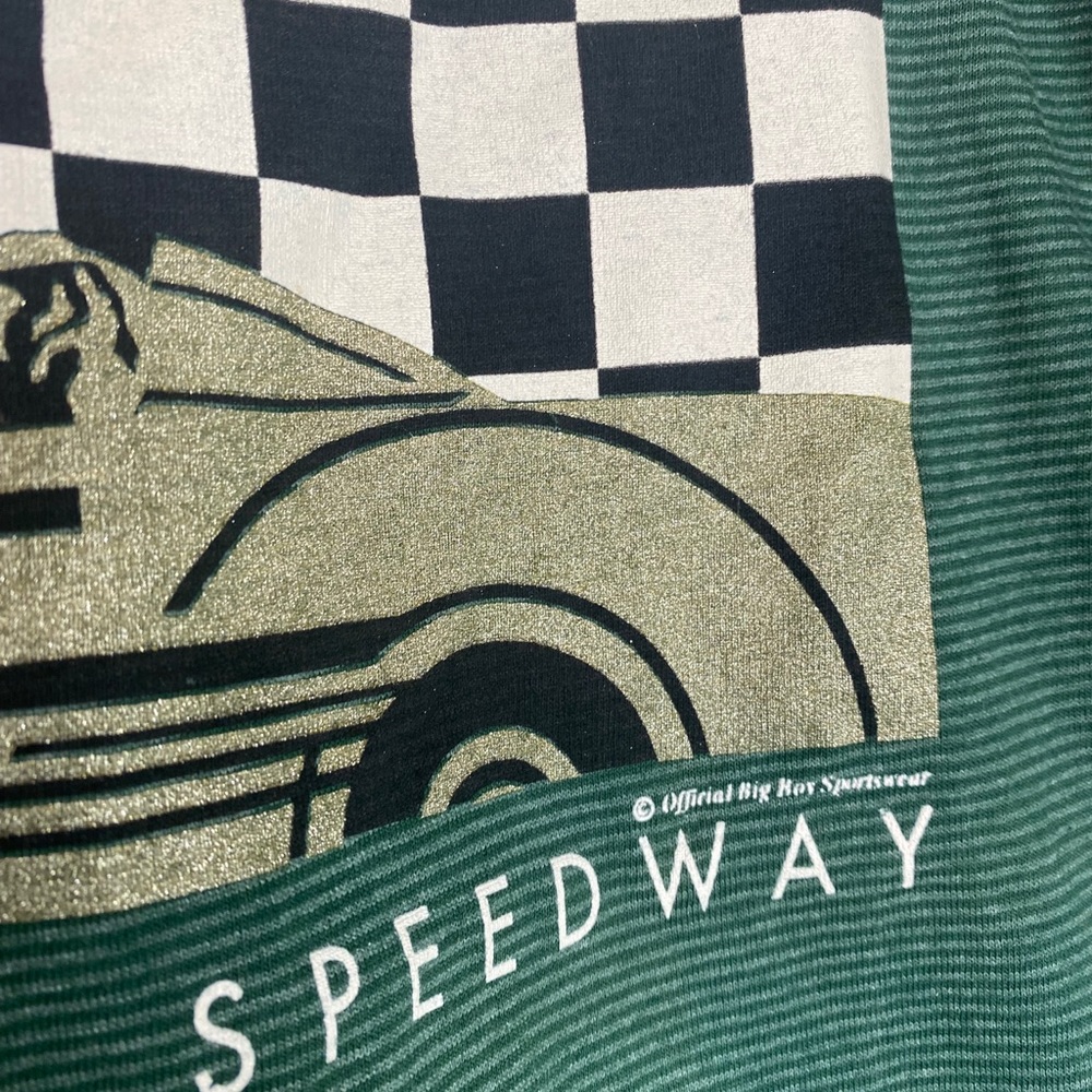 Vintage Michigan International Speedway T-Shirt Velva Sheen Big Roy Sportswear - Picture 2 of 4